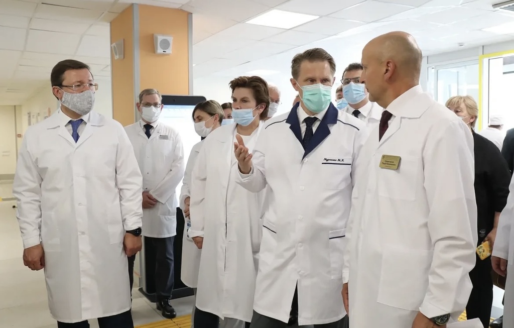 Министр здравоохранения РФ посетил с рабочим визитом Самарскую область