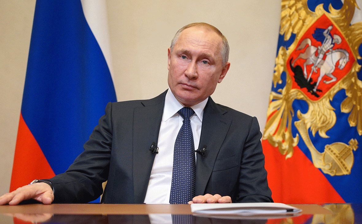 Президент Владимир Путин продлил нерабочий период до 30 апреля
