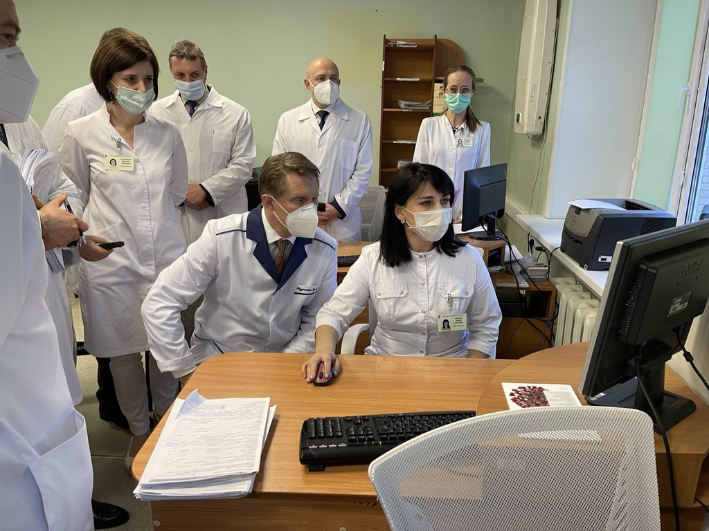 Михаил Мурашко посетил медицинские организации Воронежа в рамках рабочей поездки