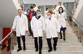 Министр здравоохранения Российской Федерации Михаил Мурашко прибыл с рабочей поездкой в Новосибирск