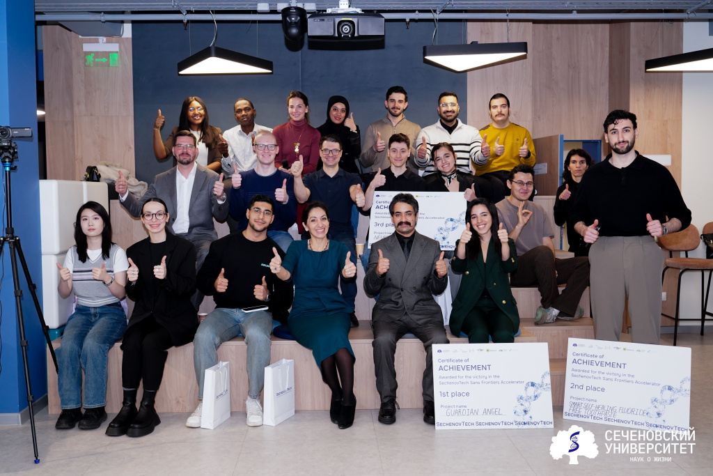 В Сеченовском Университете определили победителей англоязычного акселератора SechenovTech