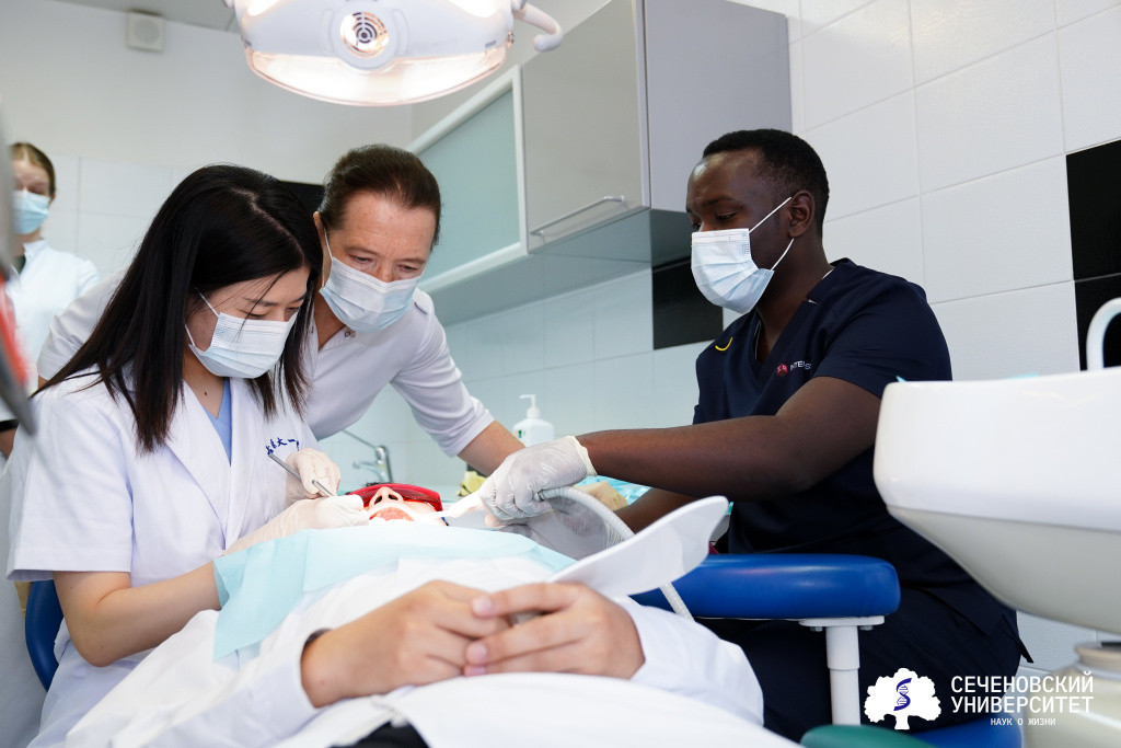 Новые знания и глобальное партнерство: В Сеченовском Университете проходит стажировка иностранных врачей InteRussia