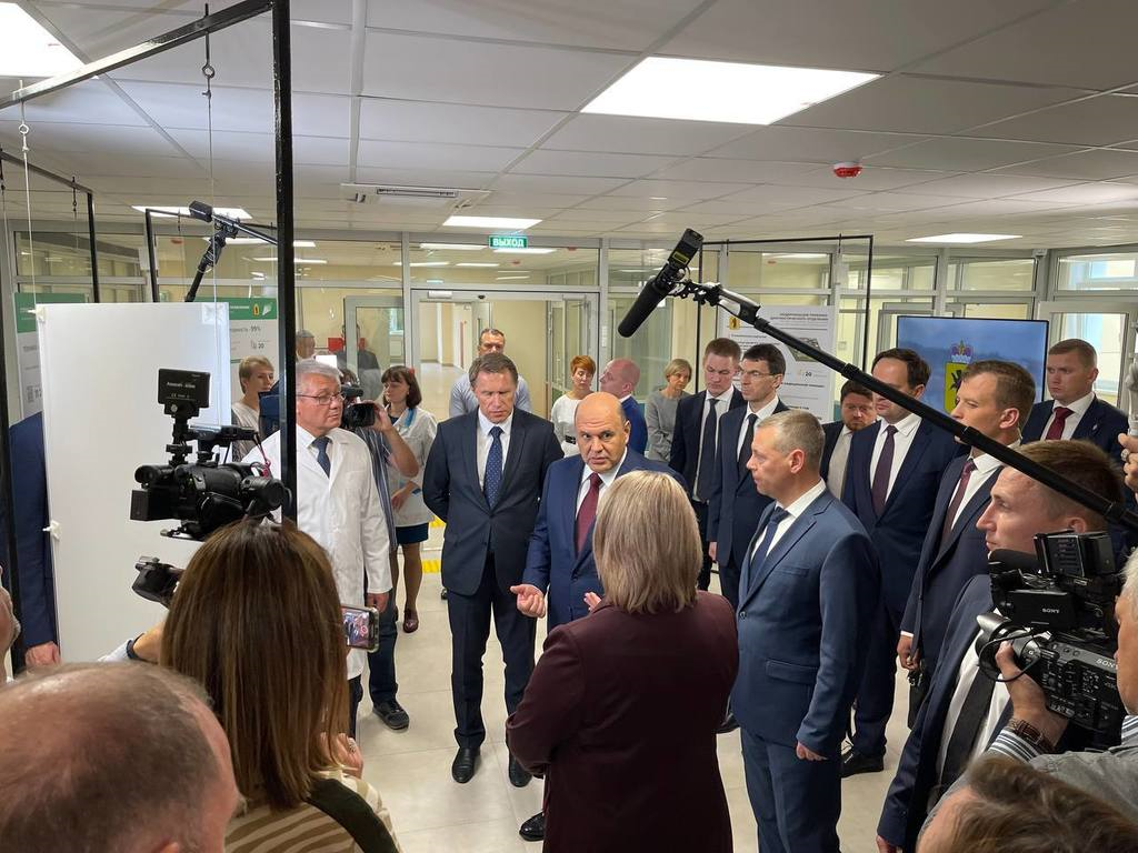 Министр здравоохранения РФ Михаил Мурашко принял участие в рабочей поездке премьер-министра России Михаила Мишустина в Ярославскую область