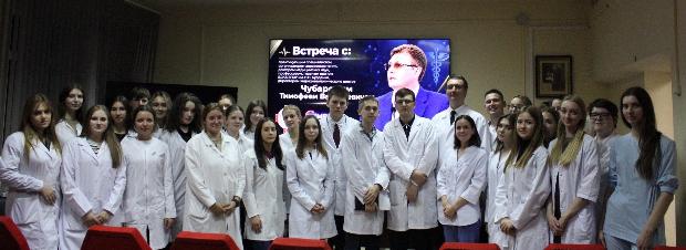 Встреча штаба сообщества «МЕДМОЛ» с главным врачом ВДКБ ВГМУ им. Н.Н. Бурденко 