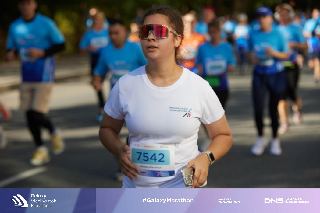 Студенты Тихоокеанского Медицинского приняли участие в международном марафоне Владивостока