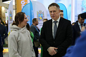 Михаил Мурашко посетил региональные экспозиции на выставке-форуме «Россия»