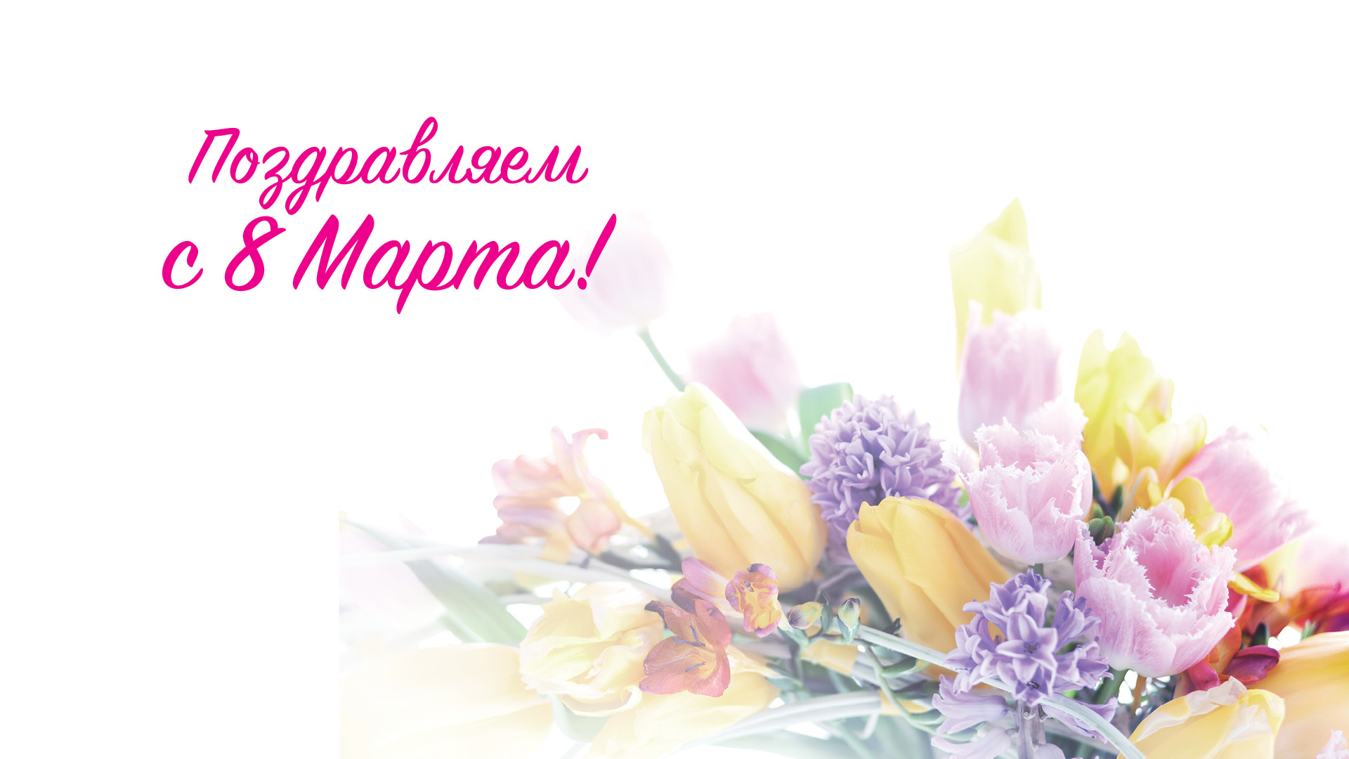 Поздравление П.В. Глыбочко с Международным женским днем!